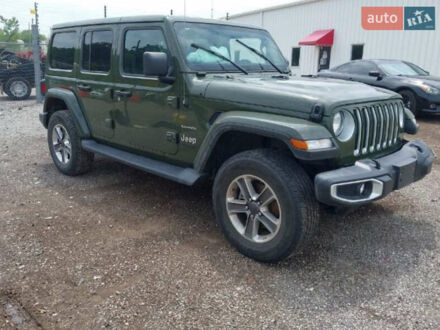 Зеленый Джип Вранглер, объемом двигателя 2 л и пробегом 57 тыс. км за 25500 $, фото 1 на Automoto.ua
