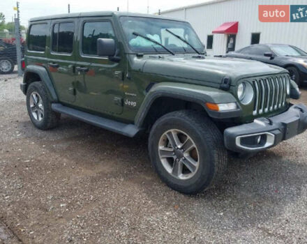 Зеленый Джип Вранглер, объемом двигателя 2 л и пробегом 57 тыс. км за 25500 $, фото 1 на Automoto.ua