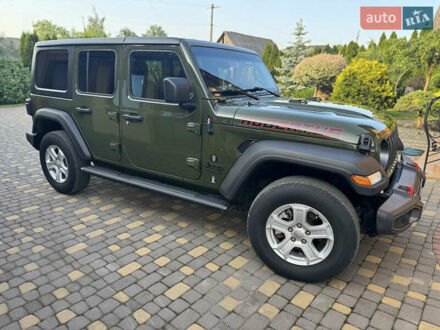 Джип Wrangler 2022 у Львові на Automoto.ua Зелений Джип Wrangler, об'ємом двигуна 2 л та пробігом 35 тис. км за 43000 $, фото 1 на Automoto.ua