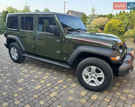 Зелений Джип Wrangler, об'ємом двигуна 2 л та пробігом 35 тис. км за 43000 $, фото 1 на Automoto.ua
