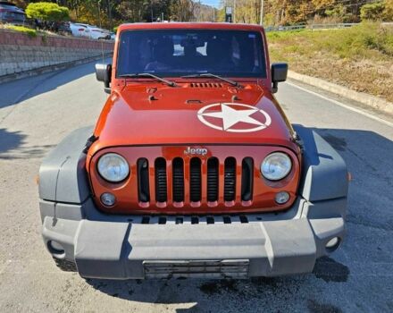 Оранжевый Джип Вранглер, объемом двигателя 2.7 л и пробегом 166 тыс. км за 6500 $, фото 1 на Automoto.ua