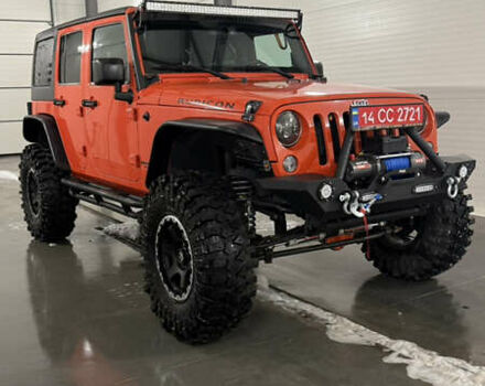 Оранжевый Джип Вранглер, объемом двигателя 3.6 л и пробегом 165 тыс. км за 26900 $, фото 2 на Automoto.ua