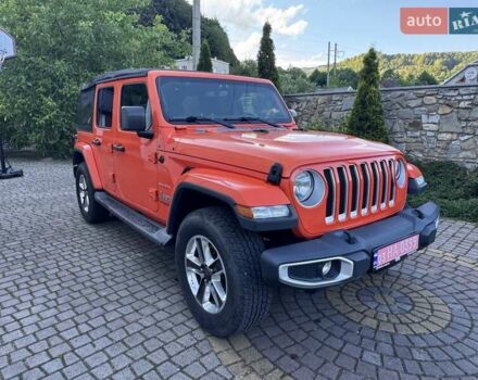 Джип Wrangler 2018 у Івано-Франківську на Automoto.ua Помаранчевий Джип Wrangler, об'ємом двигуна 3.6 л та пробігом 124 тис. км за 26500 $, фото 1 на Automoto.ua