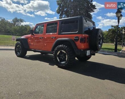 Джип Вранглер 2019 в Одессе на Automoto.ua Оранжевый Джип Вранглер, объемом двигателя 2 л и пробегом 69 тыс. км за 40000 $, фото 16 на Automoto.ua