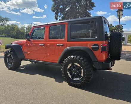 Джип Вранглер 2019 в Одессе на Automoto.ua Оранжевый Джип Вранглер, объемом двигателя 2 л и пробегом 69 тыс. км за 40000 $, фото 14 на Automoto.ua