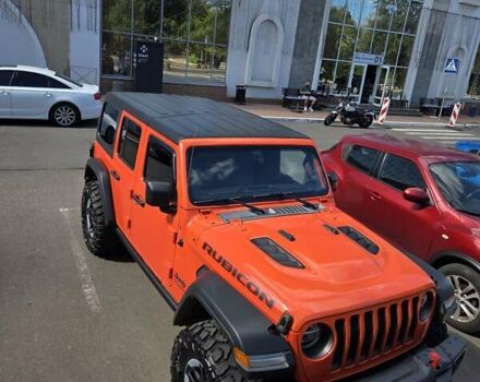 Джип Вранглер 2019 в Одессе на Automoto.ua Оранжевый Джип Вранглер, объемом двигателя 2 л и пробегом 69 тыс. км за 40000 $, фото 43 на Automoto.ua
