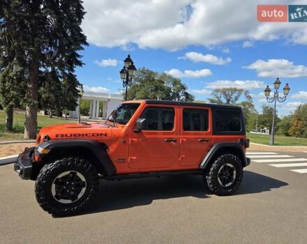 Джип Вранглер 2019 в Одессе на Automoto.ua Оранжевый Джип Вранглер, объемом двигателя 2 л и пробегом 69 тыс. км за 40000 $, фото 18 на Automoto.ua
