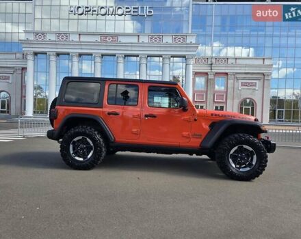 Джип Вранглер 2019 в Одессе на Automoto.ua Оранжевый Джип Вранглер, объемом двигателя 2 л и пробегом 69 тыс. км за 40000 $, фото 6 на Automoto.ua