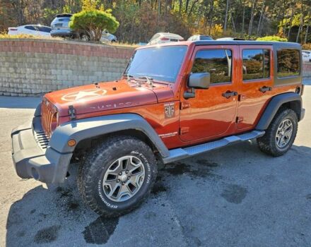 Оранжевый Джип Вранглер, объемом двигателя 2.7 л и пробегом 166 тыс. км за 6500 $, фото 1 на Automoto.ua
