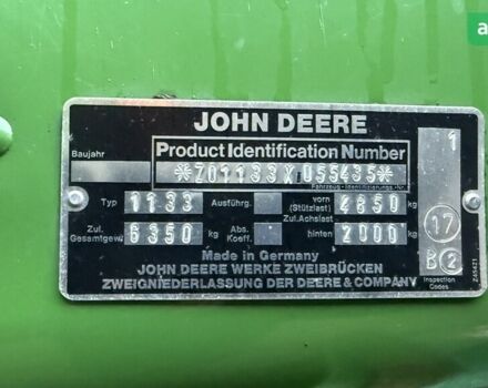 Джон Дир 1133, объемом двигателя 0 л и пробегом 0 тыс. км за 27500 $, фото 15 на Automoto.ua