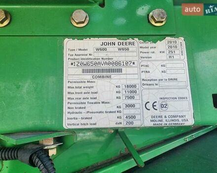 Зелений Джон Дір 1210G, об'ємом двигуна 9.1 л та пробігом 67 тис. км за 80000 $, фото 6 на Automoto.ua