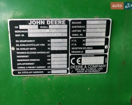 Зелений Джон Дір 1210G, об'ємом двигуна 9.1 л та пробігом 67 тис. км за 80000 $, фото 8 на Automoto.ua