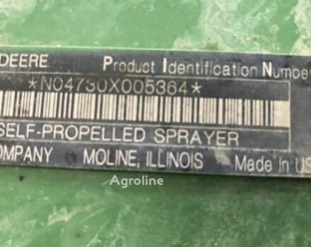 Зеленый Джон Дир 4730, объемом двигателя 0 л и пробегом 0 тыс. км за 180229 $, фото 12 на Automoto.ua