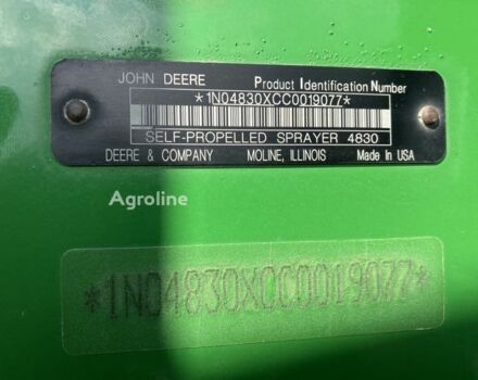 Зеленый Джон Дир 4830, объемом двигателя 0 л и пробегом 0 тыс. км за 197670 $, фото 27 на Automoto.ua