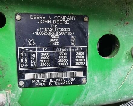 Джон Дир 6250R, объемом двигателя 0 л и пробегом 0 тыс. км за 104598 $, фото 12 на Automoto.ua