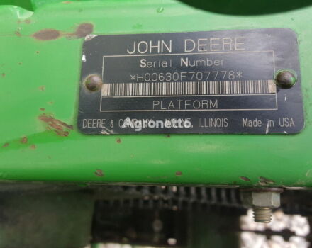 Джон Дир 630F, объемом двигателя 0 л и пробегом 0 тыс. км за 22679 $, фото 7 на Automoto.ua