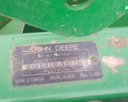 Джон Дір 630F, об'ємом двигуна 0 л та пробігом 0 тис. км за 30952 $, фото 5 на Automoto.ua