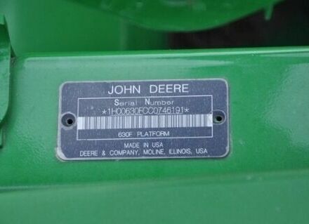 Зеленый Джон Дир 630F HydraFlex, объемом двигателя 0 л и пробегом 0 тыс. км за 23270 $, фото 21 на Automoto.ua