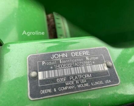 Зеленый Джон Дир 635ф, объемом двигателя 0 л и пробегом 0 тыс. км за 18616 $, фото 6 на Automoto.ua