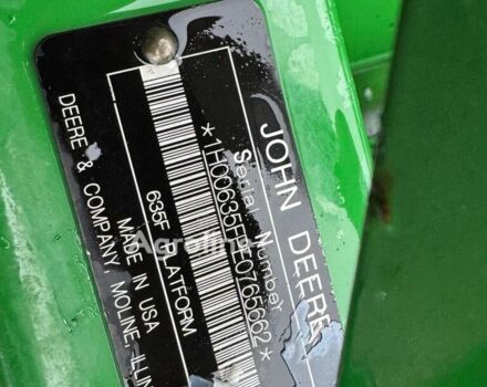 Зеленый Джон Дир 635ф, объемом двигателя 0 л и пробегом 0 тыс. км за 27056 $, фото 6 на Automoto.ua