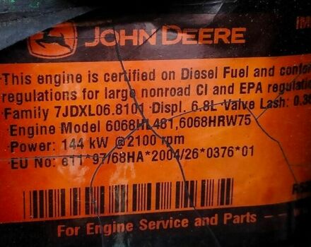 Зеленый Джон Дир 6930, объемом двигателя 0 л и пробегом 0 тыс. км за 63157 $, фото 1 на Automoto.ua
