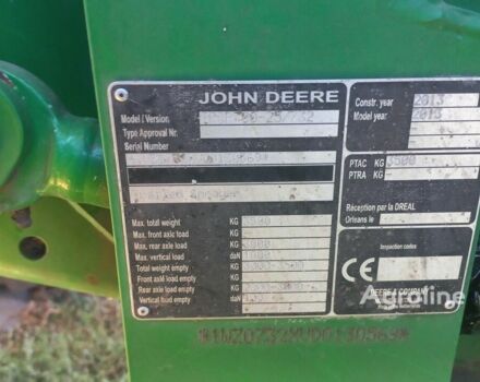 Джон Дир 732, объемом двигателя 0 л и пробегом 0 тыс. км за 26744 $, фото 3 на Automoto.ua