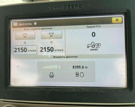 Зеленый Джон Дир 8345 Р, объемом двигателя 0 л и пробегом 0 тыс. км за 220456 $, фото 3 на Automoto.ua