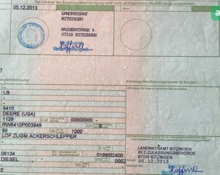 Джон Дир 8410, объемом двигателя 0 л и пробегом 0 тыс. км за 90901 $, фото 7 на Automoto.ua