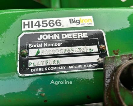 Джон Дір 925F, об'ємом двигуна 0 л та пробігом 0 тис. км за 18151 $, фото 12 на Automoto.ua