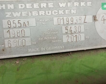Джон Дир 955 1980 в Кропивницком (Кировограде) на Automoto.ua Джон Дир 955, объемом двигателя 5.39 л и пробегом 0 тыс. км за 10100 $, фото 3 на Automoto.ua