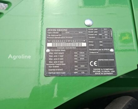 Джон Дир 9600, объемом двигателя 0 л и пробегом 0 тыс. км за 230025 $, фото 21 на Automoto.ua