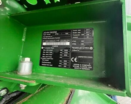 Зелений Джон Дір Т 660, об'ємом двигуна 0 л та пробігом 0 тис. км за 208558 $, фото 8 на Automoto.ua