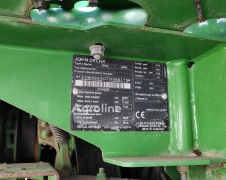 Зелений Джон Дір W660, об'ємом двигуна 0 л та пробігом 0 тис. км за 105011 $, фото 29 на Automoto.ua