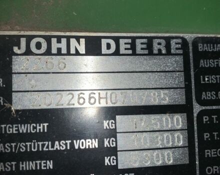 Джон Дир Другая, объемом двигателя 0 л и пробегом 0 тыс. км за 30000 $, фото 2 на Automoto.ua