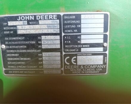 Джон Дир Другая, объемом двигателя 9 л и пробегом 9 тыс. км за 47000 $, фото 6 на Automoto.ua