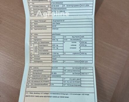 Джон Дир Другая, объемом двигателя 2.45 л и пробегом 0 тыс. км за 33871 $, фото 11 на Automoto.ua