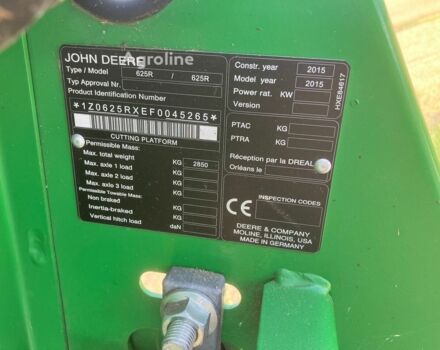 Джон Дир Другая 2012 в Здолбунове на Automoto.ua Джон Дир Другая, объемом двигателя 0 л и пробегом 0 тыс. км за 177161 $, фото 29 на Automoto.ua