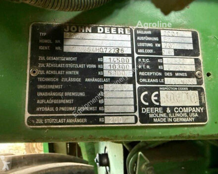 Зелений Джон Дір Другая, об'ємом двигуна 0 л та пробігом 0 тис. км за 40482 $, фото 25 на Automoto.ua