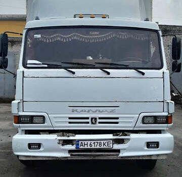 Белый КамАЗ 4308, объемом двигателя 4.46 л и пробегом 750 тыс. км за 7000 $, фото 1 на Automoto.ua