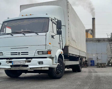 Белый КамАЗ 4308, объемом двигателя 4.46 л и пробегом 750 тыс. км за 7000 $, фото 1 на Automoto.ua