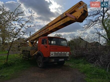 Червоний КамАЗ 43253, об'ємом двигуна 10.85 л та пробігом 86 тис. км за 13500 $, фото 1 на Automoto.ua