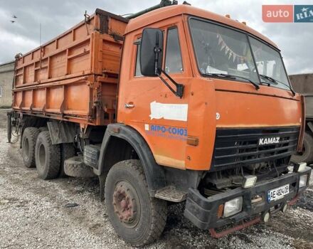 Оранжевый КамАЗ 43253, объемом двигателя 11 л и пробегом 700 тыс. км за 16000 $, фото 1 на Automoto.ua