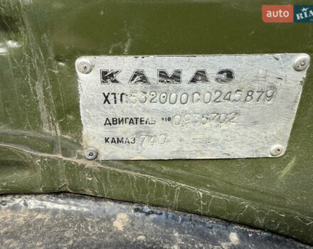 Зеленый КамАЗ 5320, объемом двигателя 10.85 л и пробегом 300 тыс. км за 11500 $, фото 3 на Automoto.ua