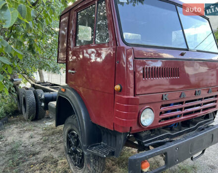 Красный КамАЗ 53212, объемом двигателя 14.8 л и пробегом 100 тыс. км за 5500 $, фото 1 на Automoto.ua