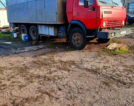 Красный КамАЗ 53212, объемом двигателя 10 л и пробегом 400 тыс. км за 8000 $, фото 1 на Automoto.ua