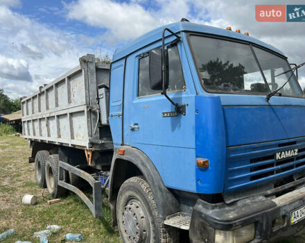 Синий КамАЗ 53215, объемом двигателя 10.85 л и пробегом 115 тыс. км за 11000 $, фото 2 на Automoto.ua