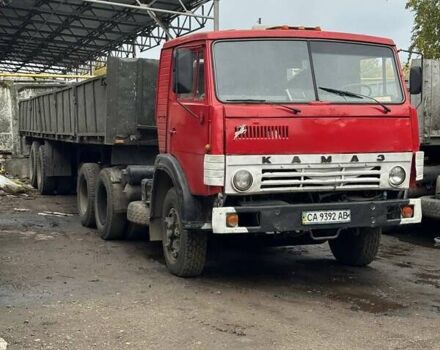 Красный КамАЗ 5410, объемом двигателя 14.86 л и пробегом 200 тыс. км за 6000 $, фото 2 на Automoto.ua