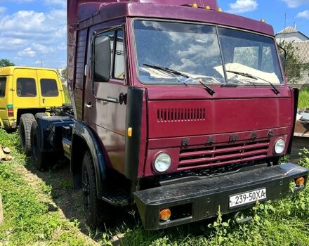 Красный КамАЗ 5410, объемом двигателя 10.9 л и пробегом 250 тыс. км за 7000 $, фото 2 на Automoto.ua