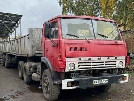 Красный КамАЗ 5410, объемом двигателя 14.86 л и пробегом 200 тыс. км за 6000 $, фото 1 на Automoto.ua