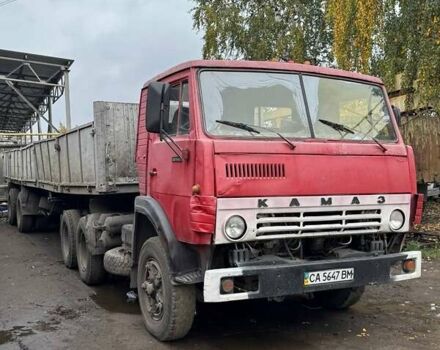 Красный КамАЗ 5410, объемом двигателя 14.86 л и пробегом 200 тыс. км за 6000 $, фото 1 на Automoto.ua